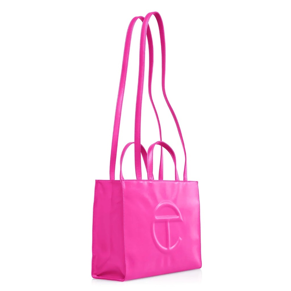 TELFAR Medium shopping bag in Azalea NWT